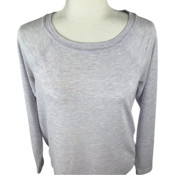 Loft Light Purple Long Sleeve Top Size Small - Picture 2 of 9